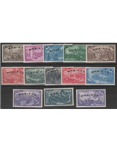 Trieste A 1948 - Risorgimento, la serie. Cert.: Italia Colleziona. Cat. € 200 (**)