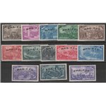 Trieste A 1948 - Risorgimento, la serie. Cert.: Italia Colleziona. Cat. € 200 (**)