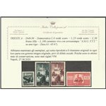 Trieste A 1949-1950 - Democratica, la serie con sovr. su una riga "AMG-FTT" Cat. € 420 (**)