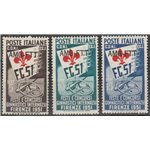 Trieste A 1951 - Ginnici, la serie. Cat. € 40 (**)