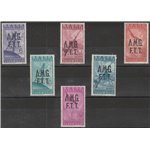 Trieste A Posta Aerea 1947 - Radio, la serie. Cat. € 80 (**)