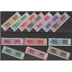 Trieste A Pacchi Postali 1949-1953 - Pacchi d'Italia del 1946-1948 con sovr. "AMG-FTT" su una riga Cat. € 500 (**)