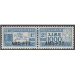 Trieste A Pacchi Postali 1954 - Cavallino con dentellatura a pettine 13 1/4 Cat. € 250 (**)