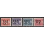 Trieste A Segnatasse 1947 - Stemma Sabaudo, la serie. Cat. € 70 (**)