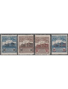 San Marino 1926 - Vedute del 1922-1923, la serie con nuovi valori in sovrastampa Cat. € 50 (**)