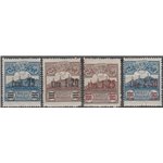 San Marino 1926 - Vedute del 1922-1923, la serie con nuovi valori in sovrastampa Cat. € 50 (**)