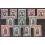San Marino 1935 - Delfico, la serie. Cert.: Italia Colleziona. Cat. € 300 (U)