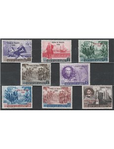 San Marino 1952 - Fiera di Trieste, la serie. Cat. € 100 (**)