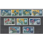 San Marino 1953 - Fiori, la serie. Cat. € 90 (**)