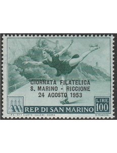 San Marino 1953 - Giornata Filatelica Cat. € 40 (**)