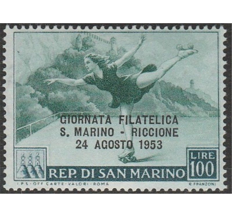 San Marino 1953 - Giornata Filatelica Cat. € 40 (**)