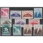 San Marino 1954-1955 - Sport, Seconda Emissione Cat. € 100 (**)