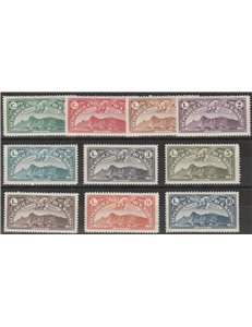 San Marino Posta aerea 1931 - Vedute di San Marino Cat. € 800 (*)