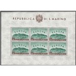 San Marino 1961 - Europa Cept. il foglietto. Cat. € 280 (**)