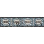 San Marino 1940 - Segnatasse del 1939 con sovrastampa dei nuovi valori, la serie. Cat. € 200 (**)