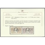 Vaticano 1933 - Medaglioni e Giardini, la serie. Cert.: Italia Colleziona. Cat. € 500 (**)