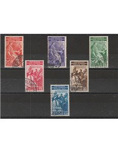 Vaticano 1935 - Giuridico, la serie. Cat. € 275 (U)