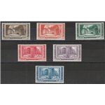 Vaticano 1938 - Archeologia, la serie. Cert.: Italia Colleziona. Cat. € 225 (**)