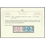 Vaticano 1938 - Archeologia, la serie. Cert.: Italia Colleziona. Cat. € 225 (**)
