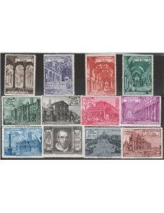 Vaticano 1932 - Concilio di Calcedonia, la serie. Cat. € 112,50 (**)