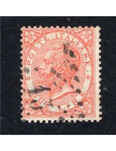 copy of ITALIA REGNO 1863 Vitt. Emanuele 30 c. bruno n° L19. Cat. € 140 (U)