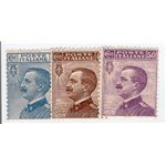 ITALIA REGNO 1925 Michetti, serie n° 183/85. Cat. € 25 (**)