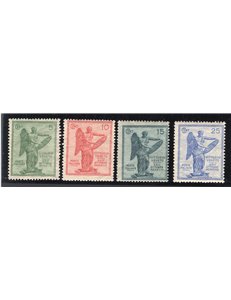 ITALIA REGNO 1921 Vittoria serie n° 119/22. Cat. € 30 (**)