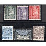 ITALIA REGNO 1923 Marcia su Roma serie n° 141/46. Cat. € 350 (**)