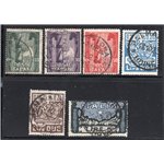1923 - Marcia su Roma, serie n° 141/46. Cat. € 180 (U)