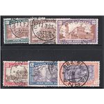 ITALIA REGNO 1924 - Anno Santo serie n° 169/74. Cat. € 225 (U)