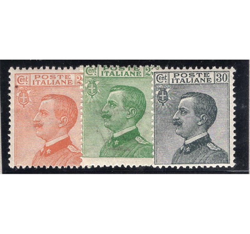 ITALIA REGNO 1925 Michetti serie n° 183/85. Cat. € 20 (**)