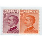 ITALIA REGNO 1926 Michetti, serie n° 204/5. Cat. € 55 (**)