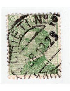 ITALIA REGNO 1927 Michetti 25 c. verde n° 219. Cat. € 30 (**)