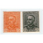 ITALIA REGNO 1929 Tipo Giubileo serie n° 240/41 ottima centratura. Cat. € 180 (**)