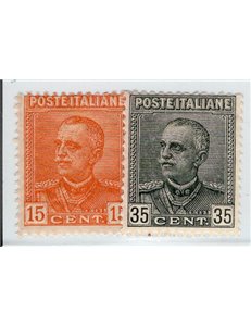 ITALIA REGNO 1929 Tipo Giubileo serie n° 240/41. Cat. € 45 (**)