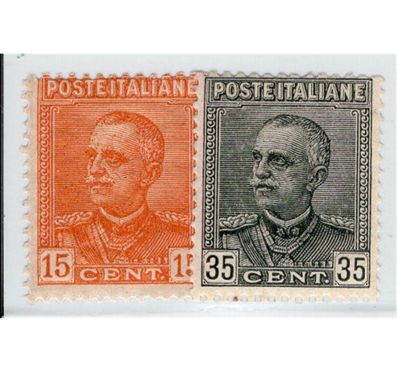 ITALIA REGNO 1929 Tipo Giubileo serie n° 240/41. Cat. € 45 (**)