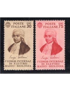 ITALIA REGNO 1934 Galvani serie n° 364/65. Cat. € 10 (**)