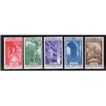 ITALIA REGNO 1935 Milizia IV serie n° 380/83 + P.A. 89. Cat. € 160 (**)