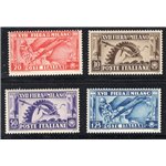 ITALIA REGNO 1936 Fiera di Milano serie ° 394/97. Cat. € 25 (**)
