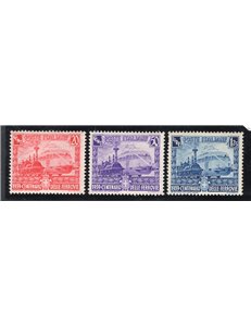 ITALIA REGNO 1939 Ferrovie serie n° 449/51. Cat. € 40 (**)