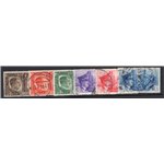 ITALIA REGNO 1941 Fratellanza Italo Tedesca serie n° 452/57. Cat. € 30 (U)