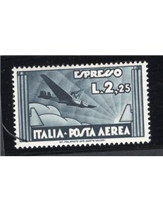 ITALIA REGNO 1933 Posta aerea aeroespresso 2,25 ardesia n° 44. Cat. € 20 (**)