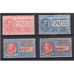 ITALIA REGNO 1925/26 Espresso Vitt. Emanuele serie n° 11/14 ottima centratura. Cat. € 90 (**)