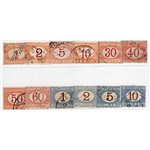 ITALIA REGNO 1869 Segnatasse cifra 10 c. bruno arancio n° 2. Cat. € 100 (U)