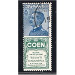 ITALIA REGNO 1922/24 Pubblicitari Abrador 25 c. azzurro n° 4. Cat. € 275 (U)