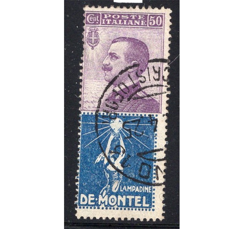 ITALIA REGNO 1925 Pubblicitari Columbia 50 c. n° 11. Cat. € 27,50 (U)