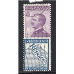 ITALIA REGNO 1924 Pubblicitari Reinach 25 c. azzurro n° 7. Firm.: Chia. Cat. € 165 (U)