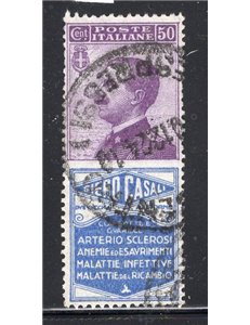 ITALIA REGNO 1924 Pubblicitari Reinach 50 c. n° 14. Firm.: Chia. Cat. € 125 (U)