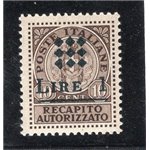 Emissioni Locali 1945 Castiglione D'Intelvi serie sovrast. "Saggio" n° 18/19 (**)