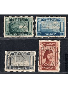 Corpo Polacco 1946 Vittorie polacche n° 1/4. Cat. € 50 (U)